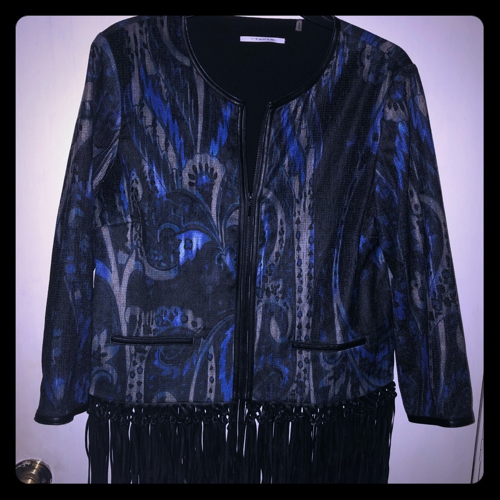 Blazer with Fringe